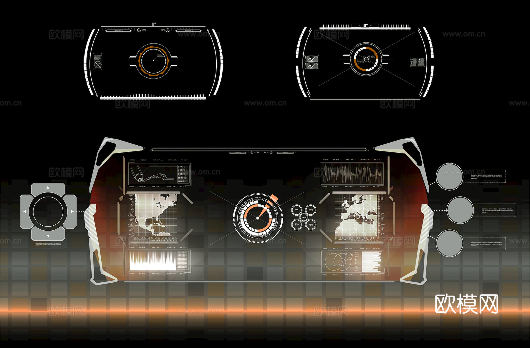 现代屏幕玻璃 电脑LED显示器屏幕壁纸电视屏幕科技拼接大屏幕下载
