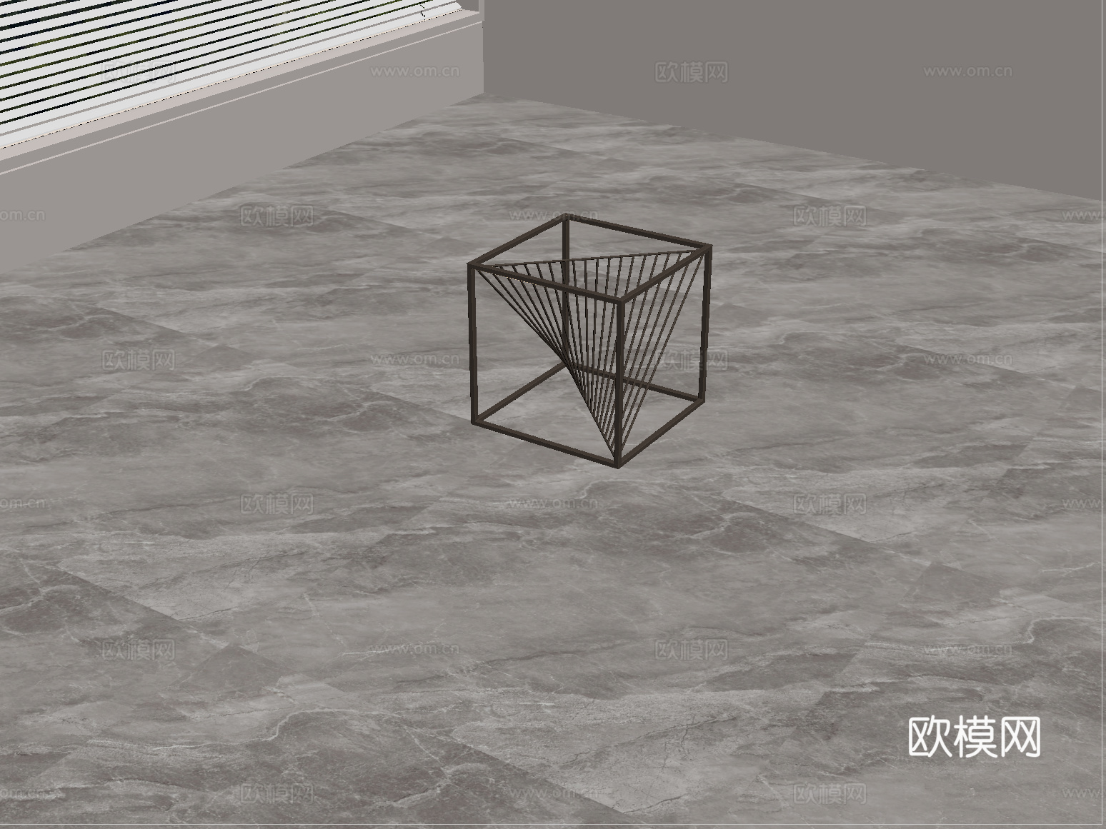 现代石材 地砖 大理石亮光瓷砖su模型