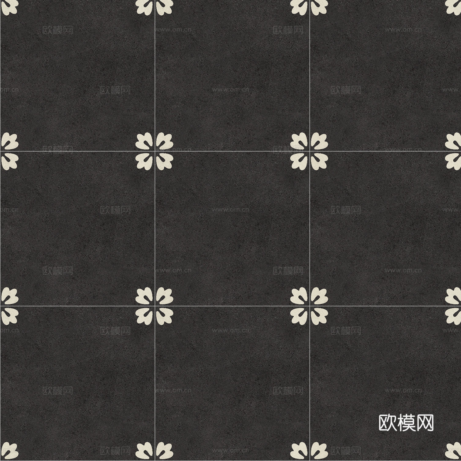 南洋风复古小花砖