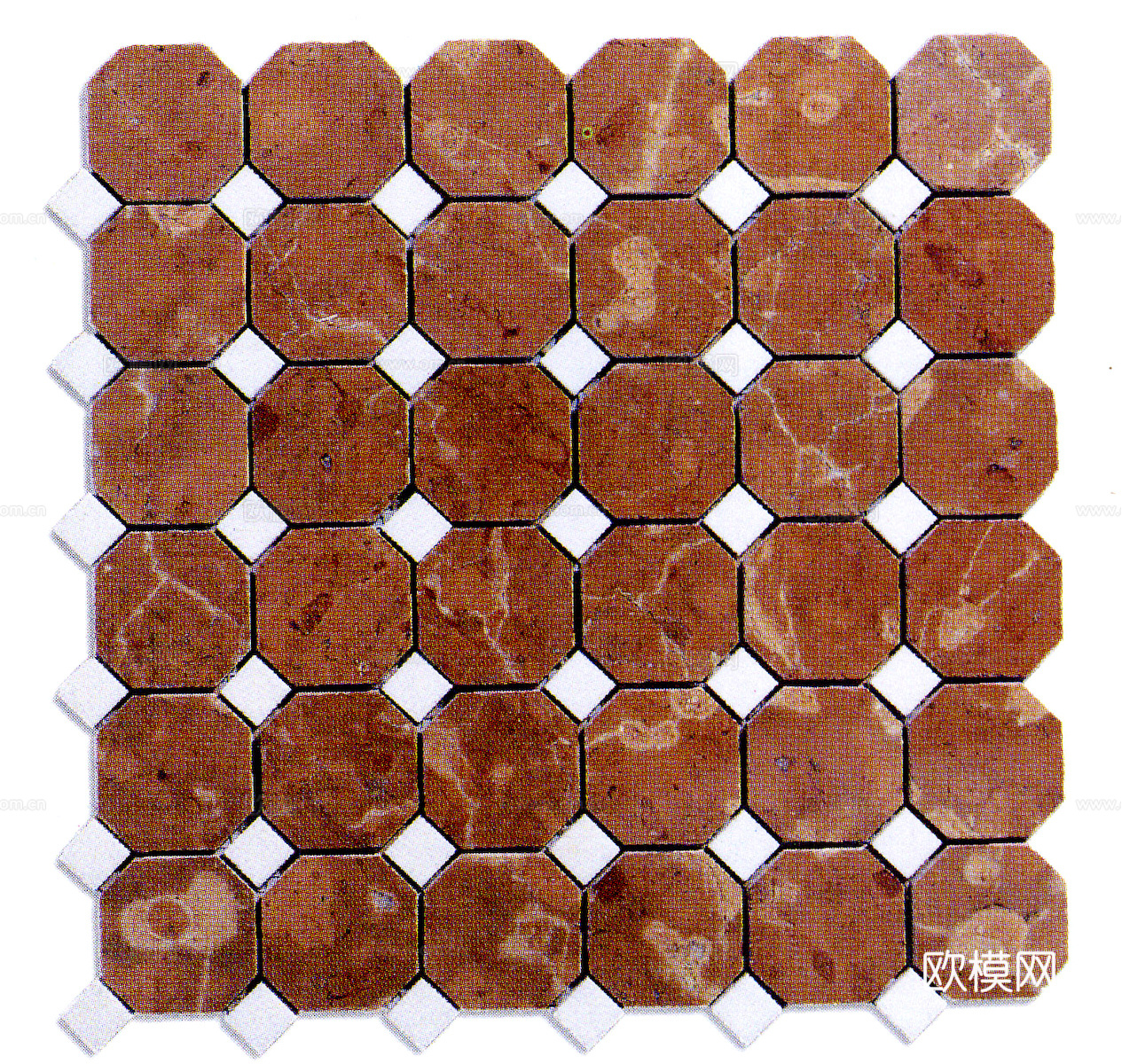 大理石石材马赛克 马赛克瓷砖玻璃马赛克拼花马赛克拼花格子图案