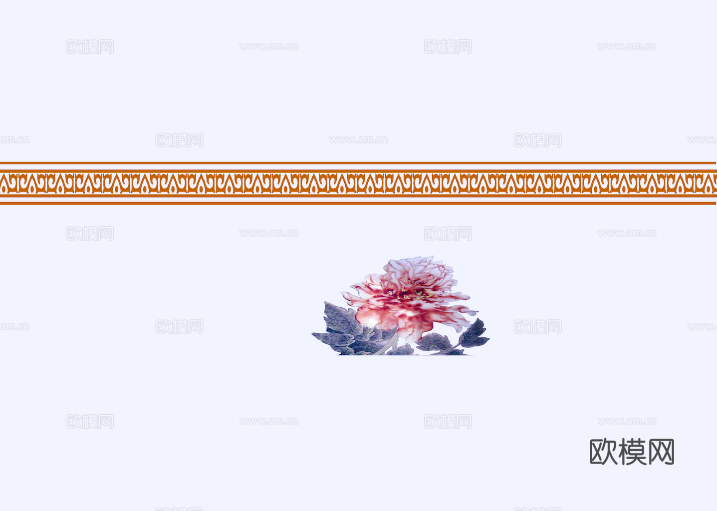 盘子 菜盘 餐盘 古典青花瓷瓷盘图案花纹 陶瓷瓷器花纹