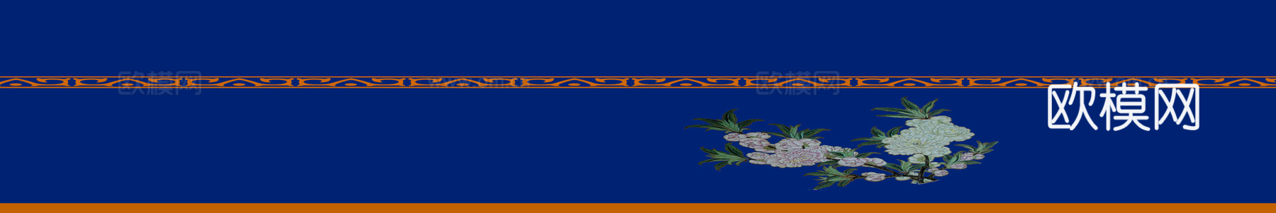 盘子 菜盘 餐盘 古典青花瓷瓷盘图案花纹 陶瓷瓷器花纹