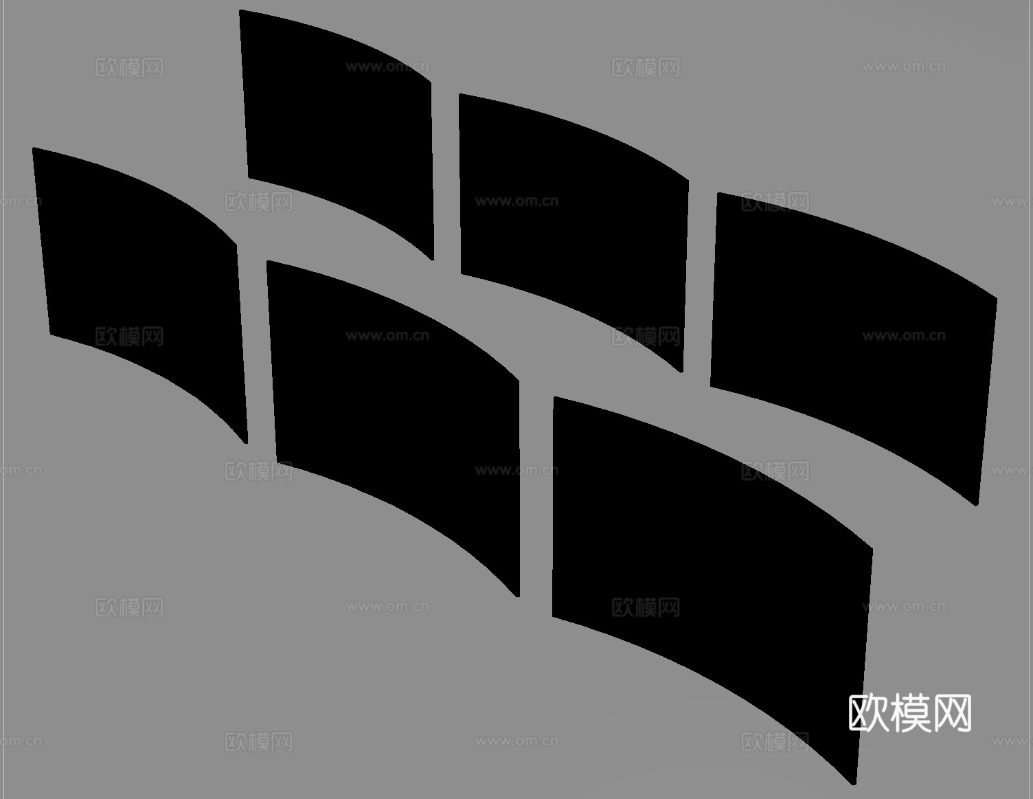 现代背景 环绕背景 城市背景 森林背景 外景贴图su模型