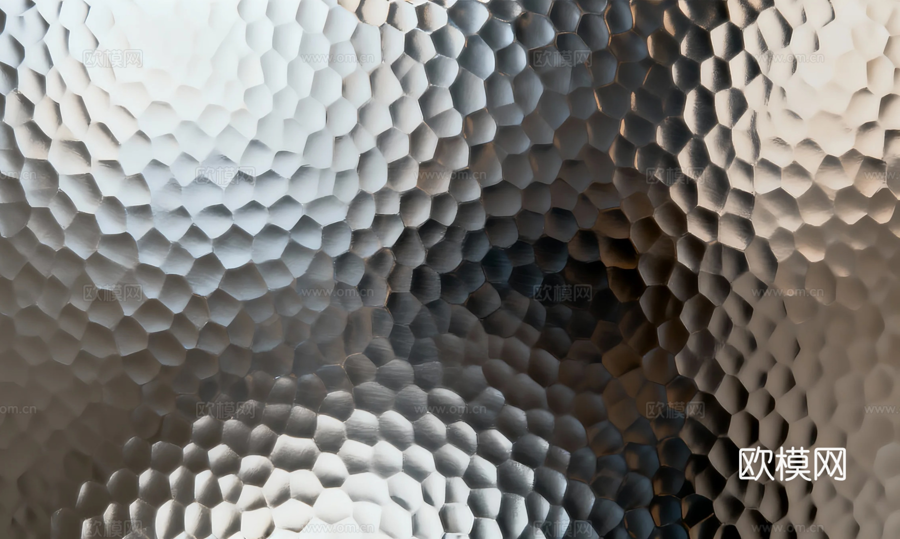 现代轻奢 本色银色锤纹不锈钢 灰色镜面锤纹金属板