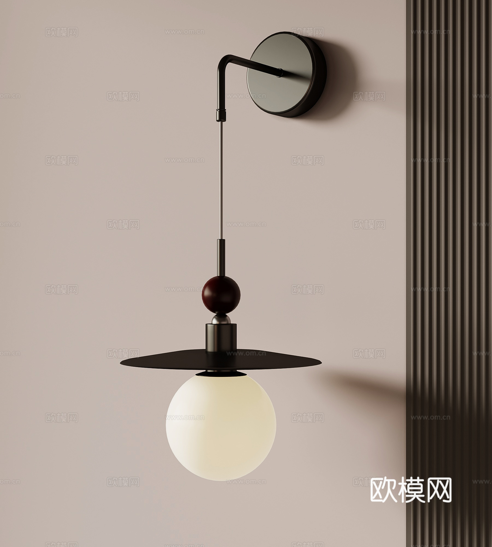 现代壁灯 床头壁灯 走廊壁灯 客厅壁灯su模型
