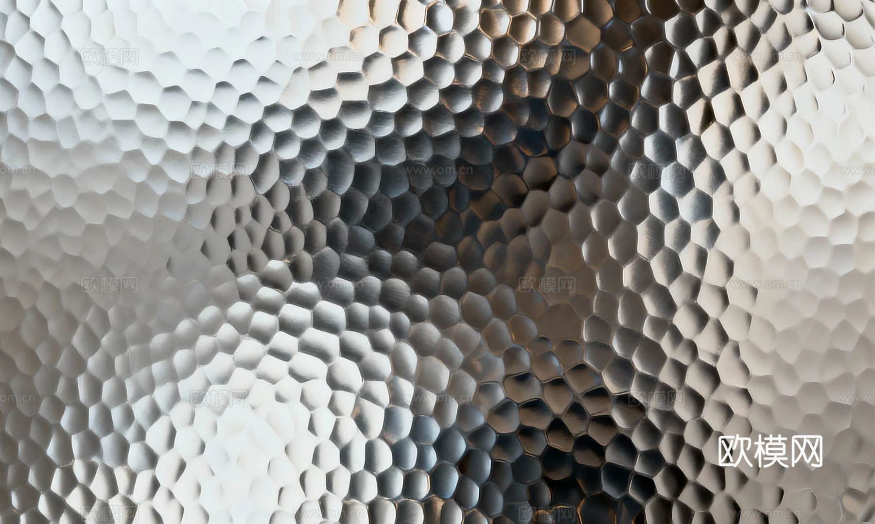 现代轻奢 本色银色锤纹不锈钢 灰色镜面锤纹金属板