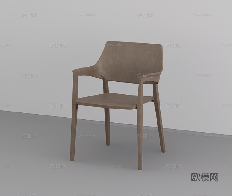 休闲椅su模型下载（渲染图1）