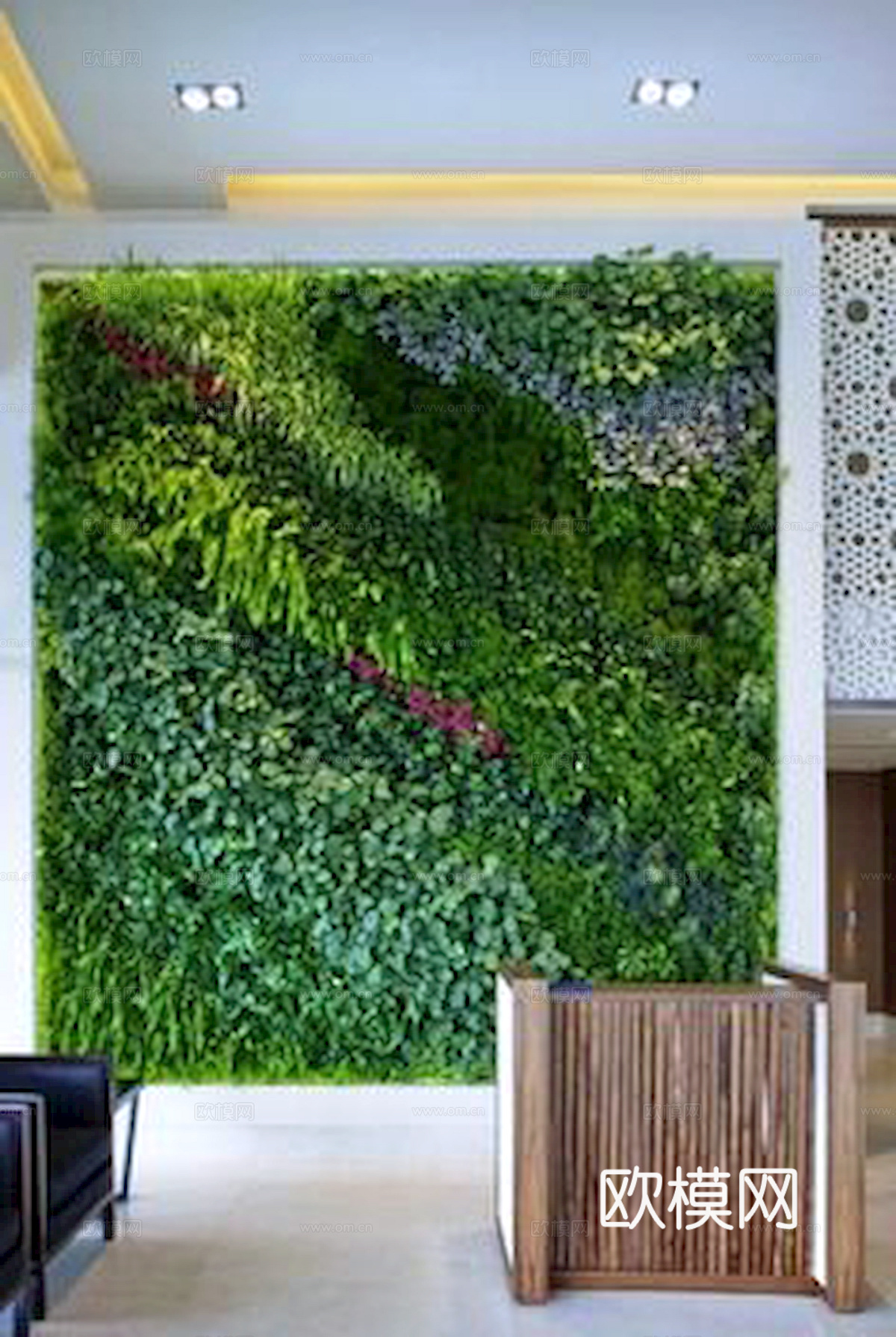 植物墙 绿植 植被 花卉 绿叶背景景墙 装饰墙 植物堆