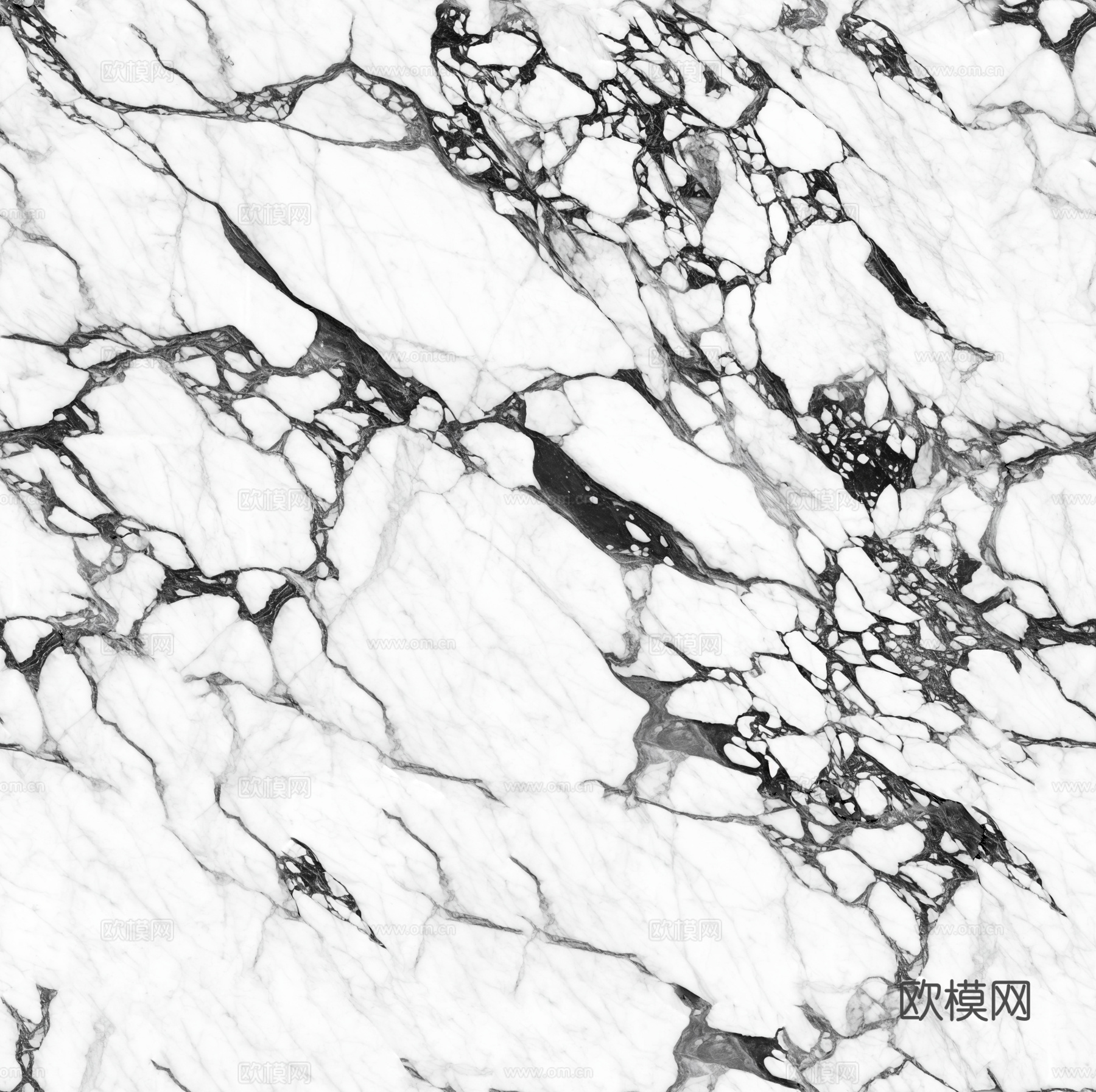 意式轻奢奢石 宝格丽经典大理石 黑白奢石大理石