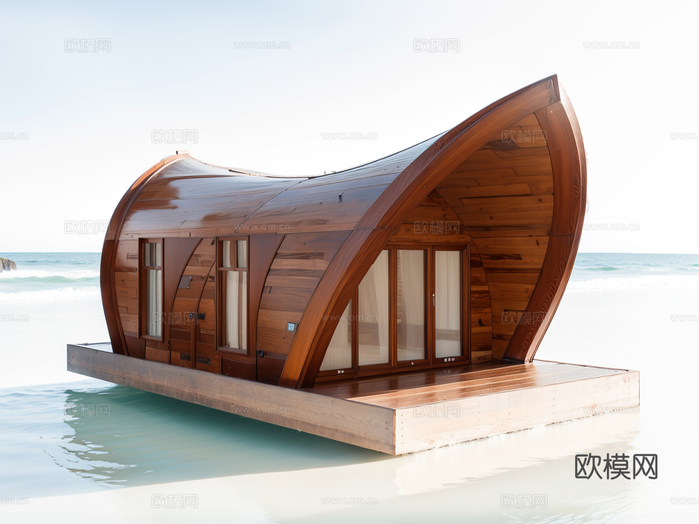 船坞su模型下载（渲染图1）