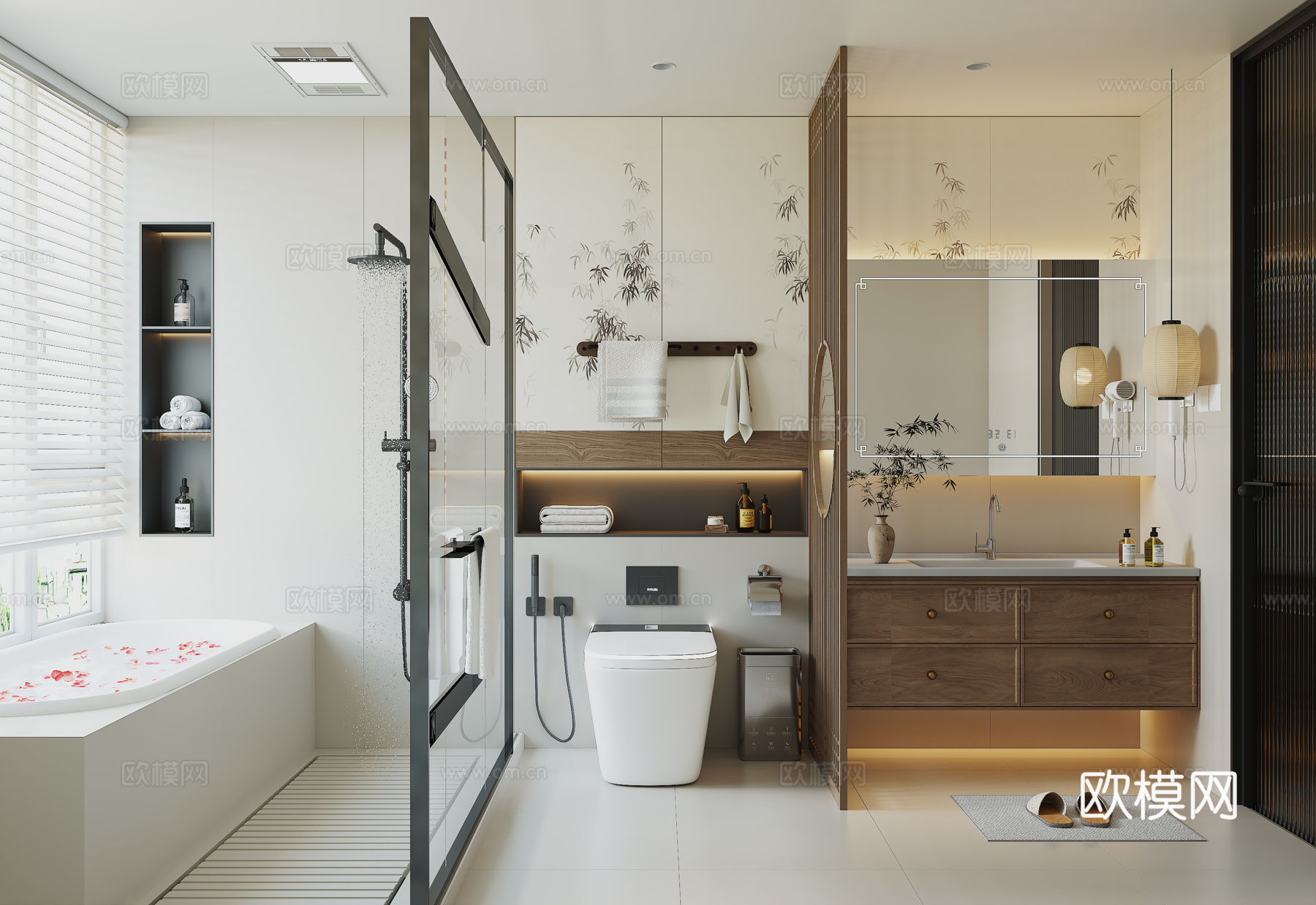 宋式卫生间su模型