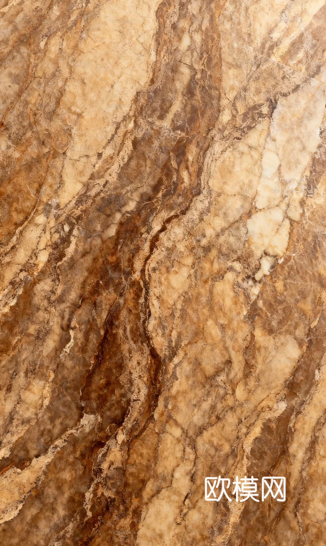 现代轻奢 棕色大理石瓷砖岩板 山水木纹大理石