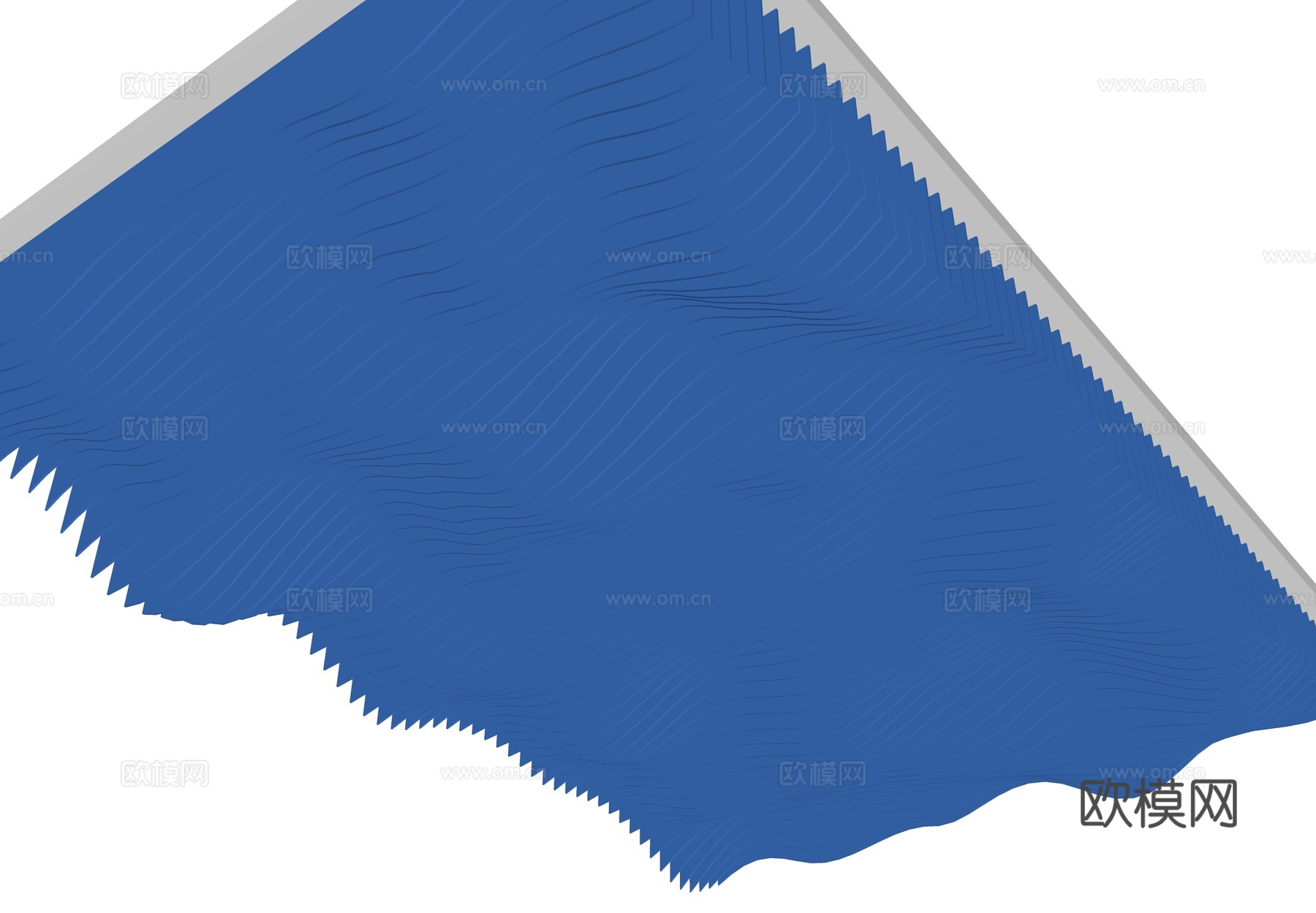 现代吊顶 格栅吊顶 起伏吊顶 简约吊顶 办公空间吊顶 大厅吊su模型