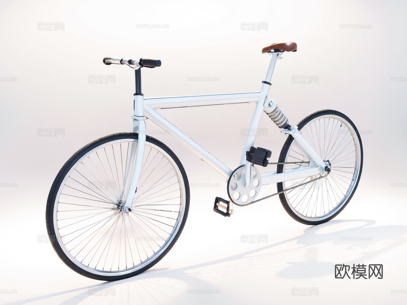 自行车su模型