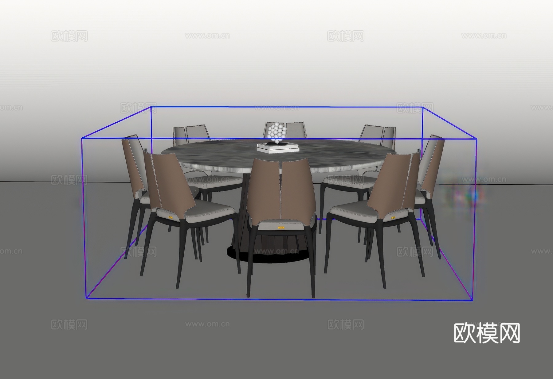 餐桌椅su模型