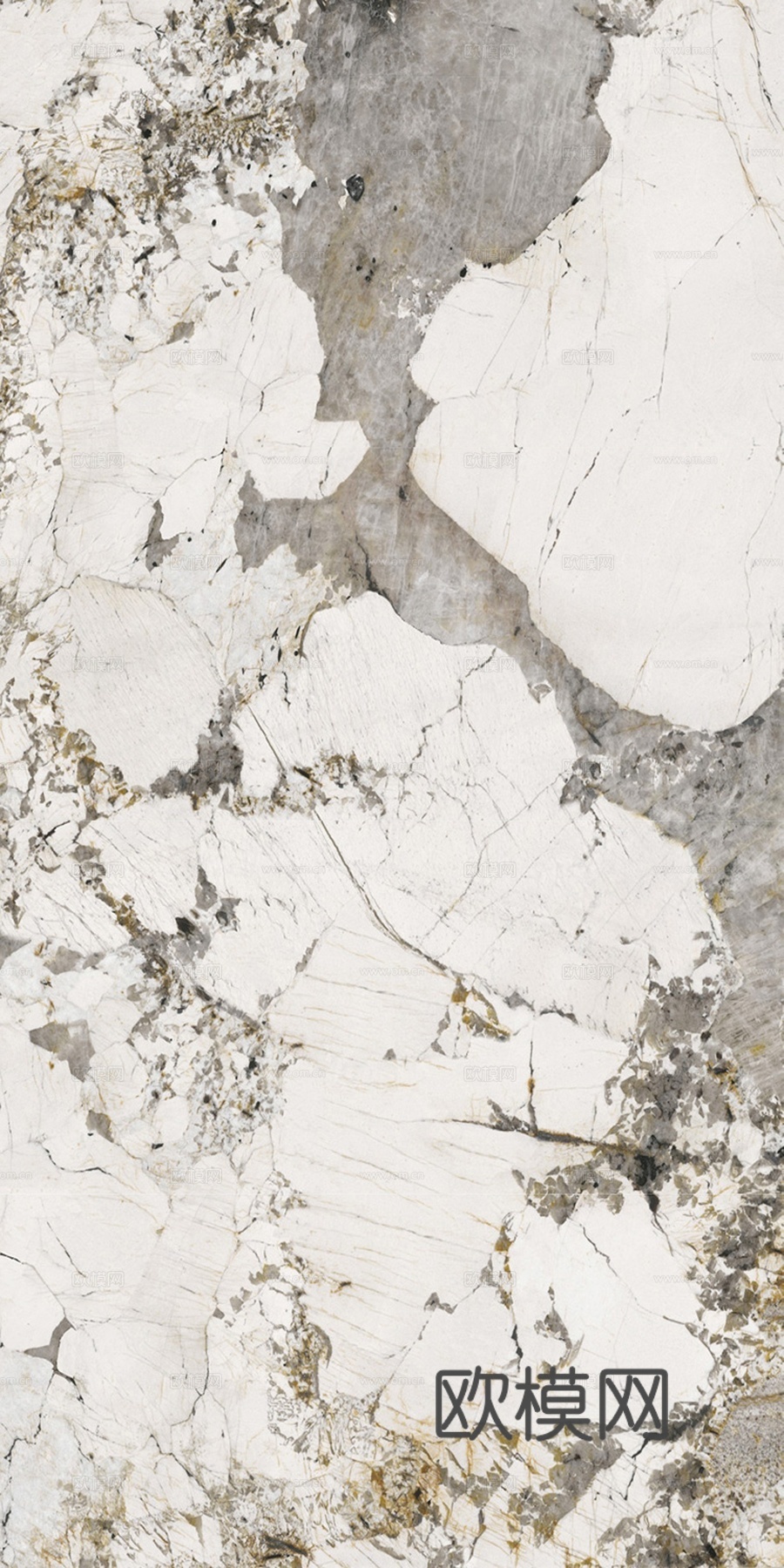 轻奢白色花纹奢石大理石