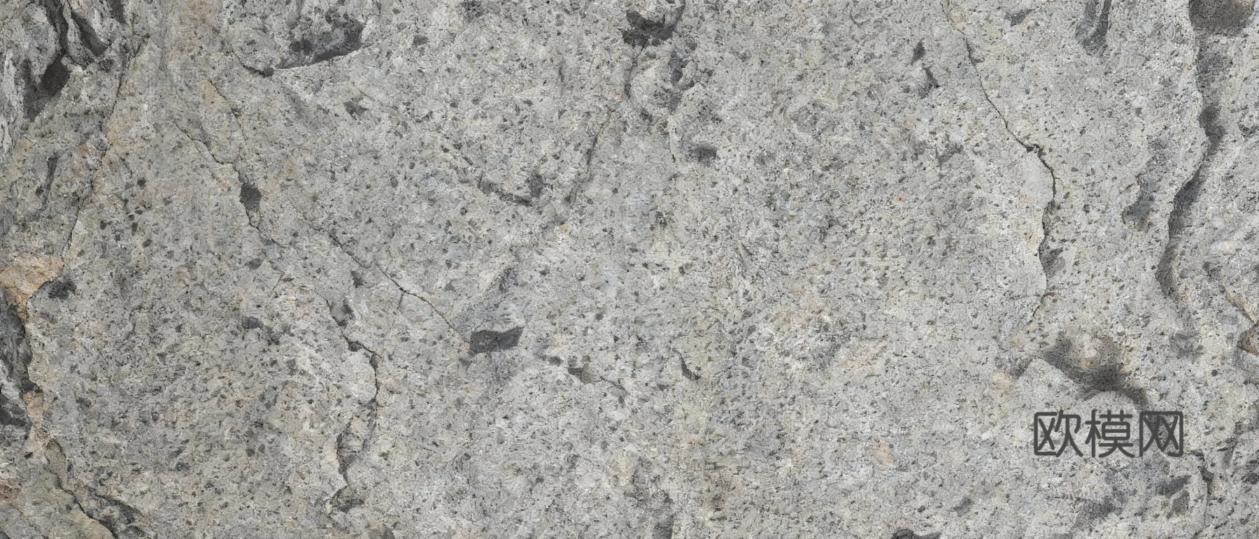 现代 灰色岩石 灰色毛石