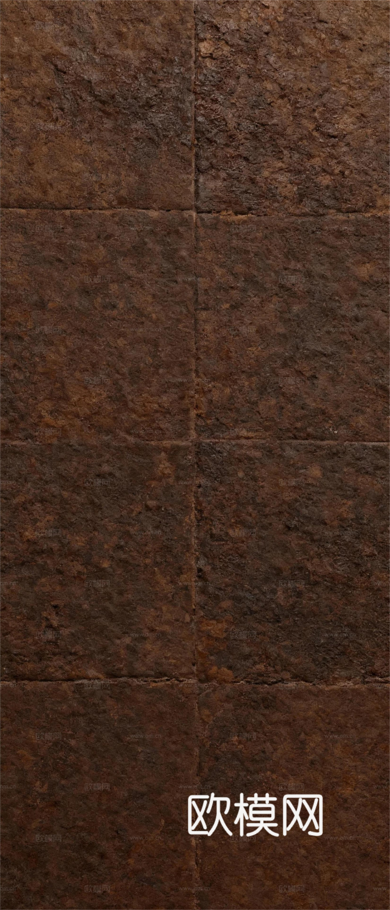 工业风 深咖色做旧瓷砖 生锈瓷砖