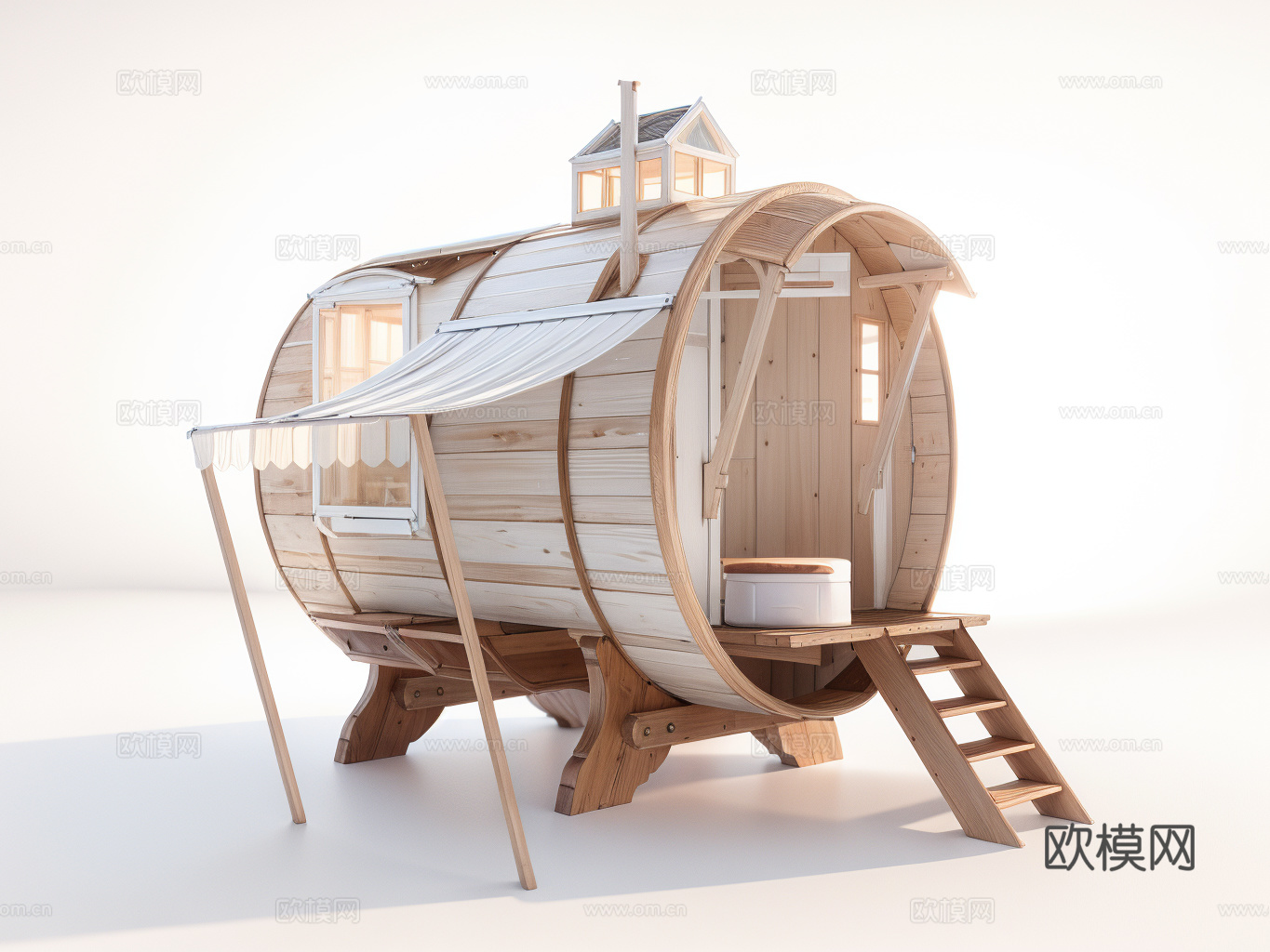 船坞su模型下载（渲染图1）