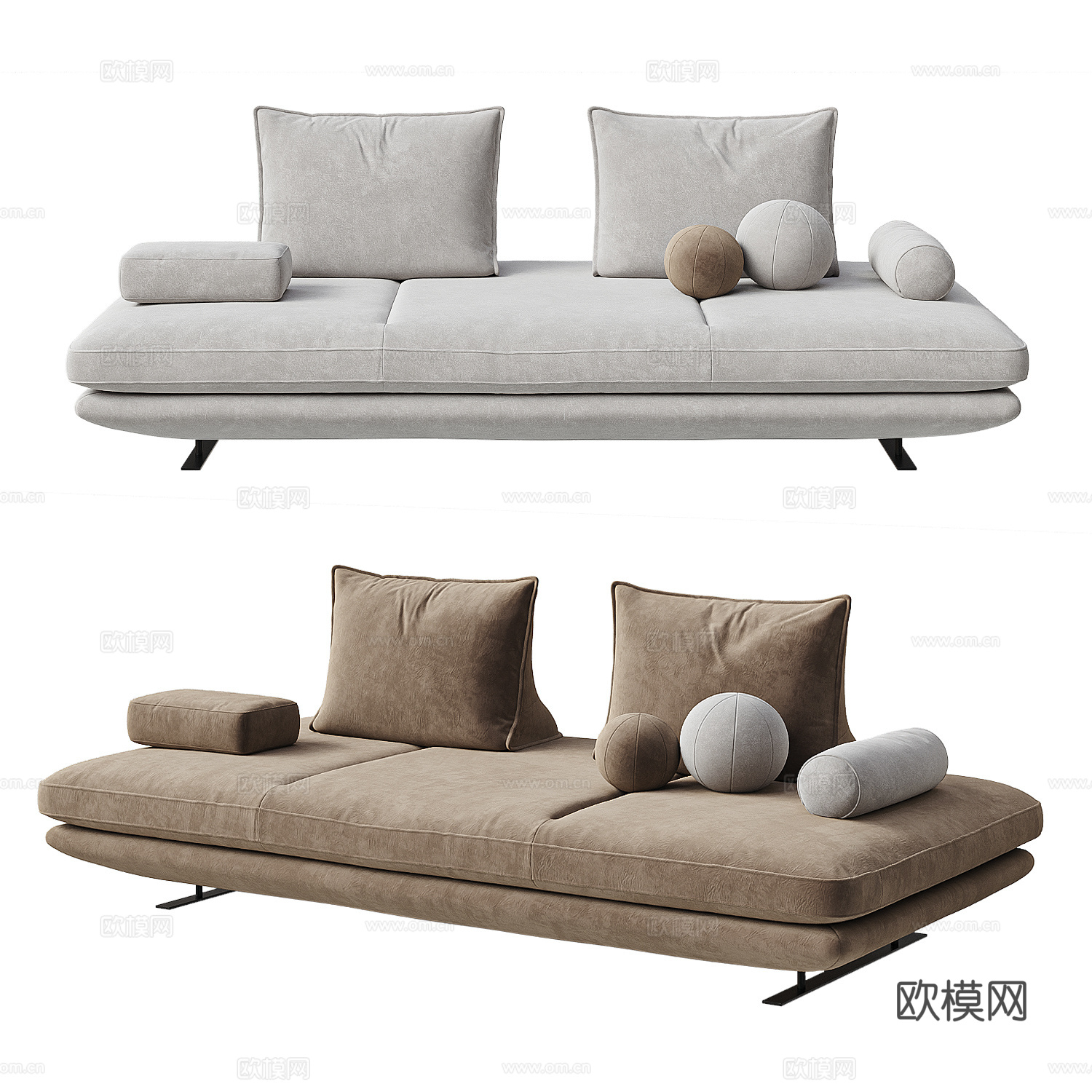 Ligne Roset 现代极简沙发 普拉多沙发 Pradosu模型