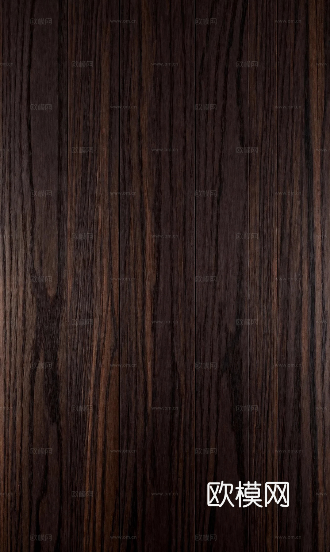 现代意式 中古 诧寂风 胡桃木木纹  深咖色木饰面防火板