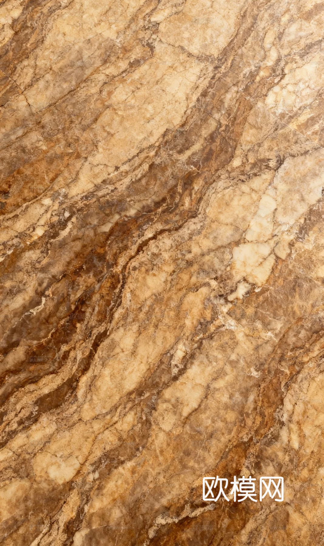 现代轻奢 棕色大理石瓷砖岩板 山水木纹大理石