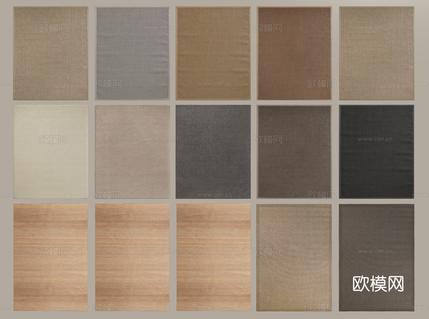 中式中古地毯 方形地毯 布艺地毯 茶室地毯 客厅地毯su模型