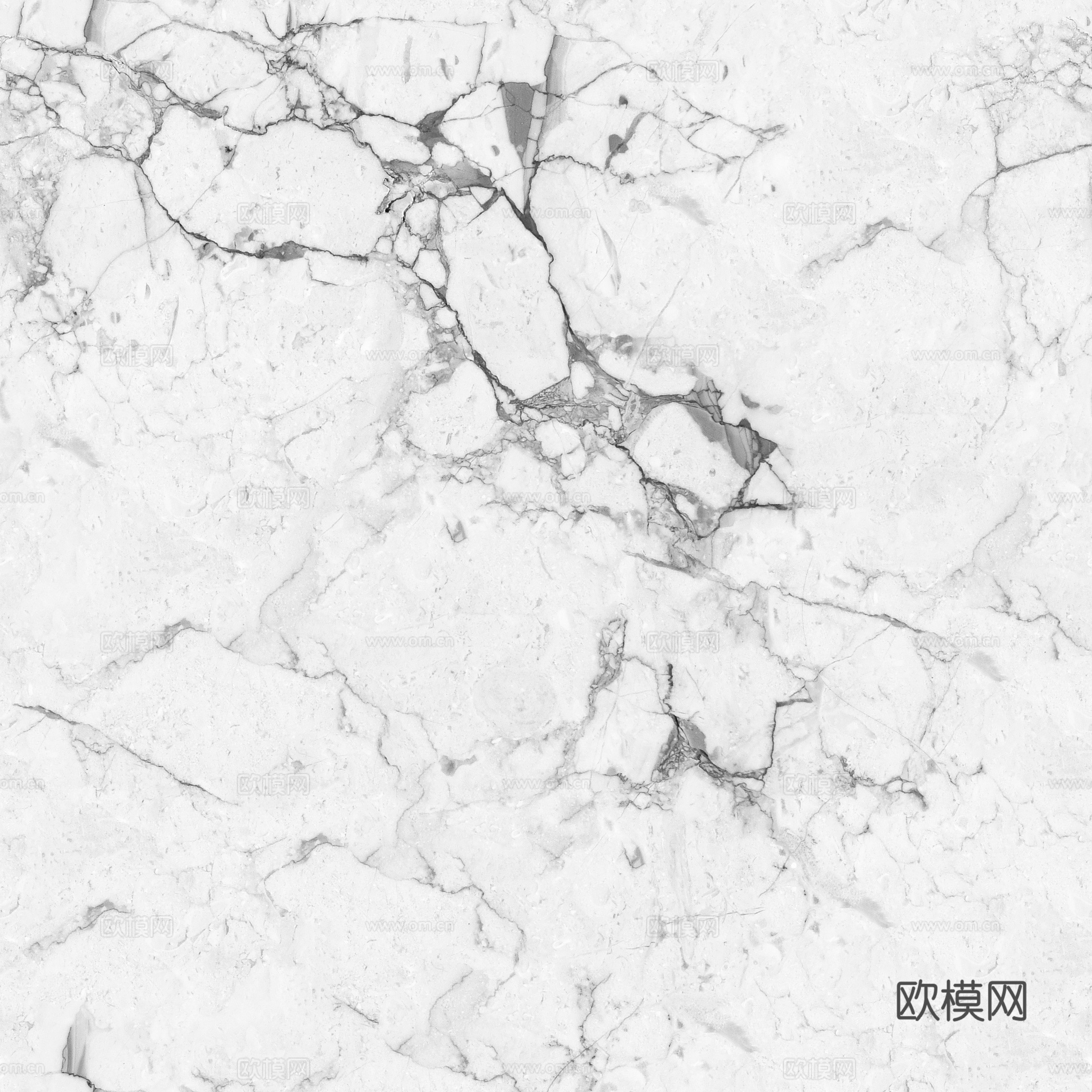 现代轻奢白色奢石大理石贴图