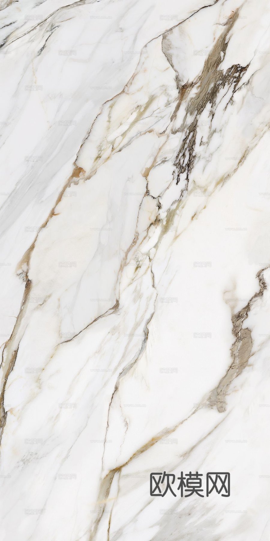 轻奢白色花纹奢石大理石