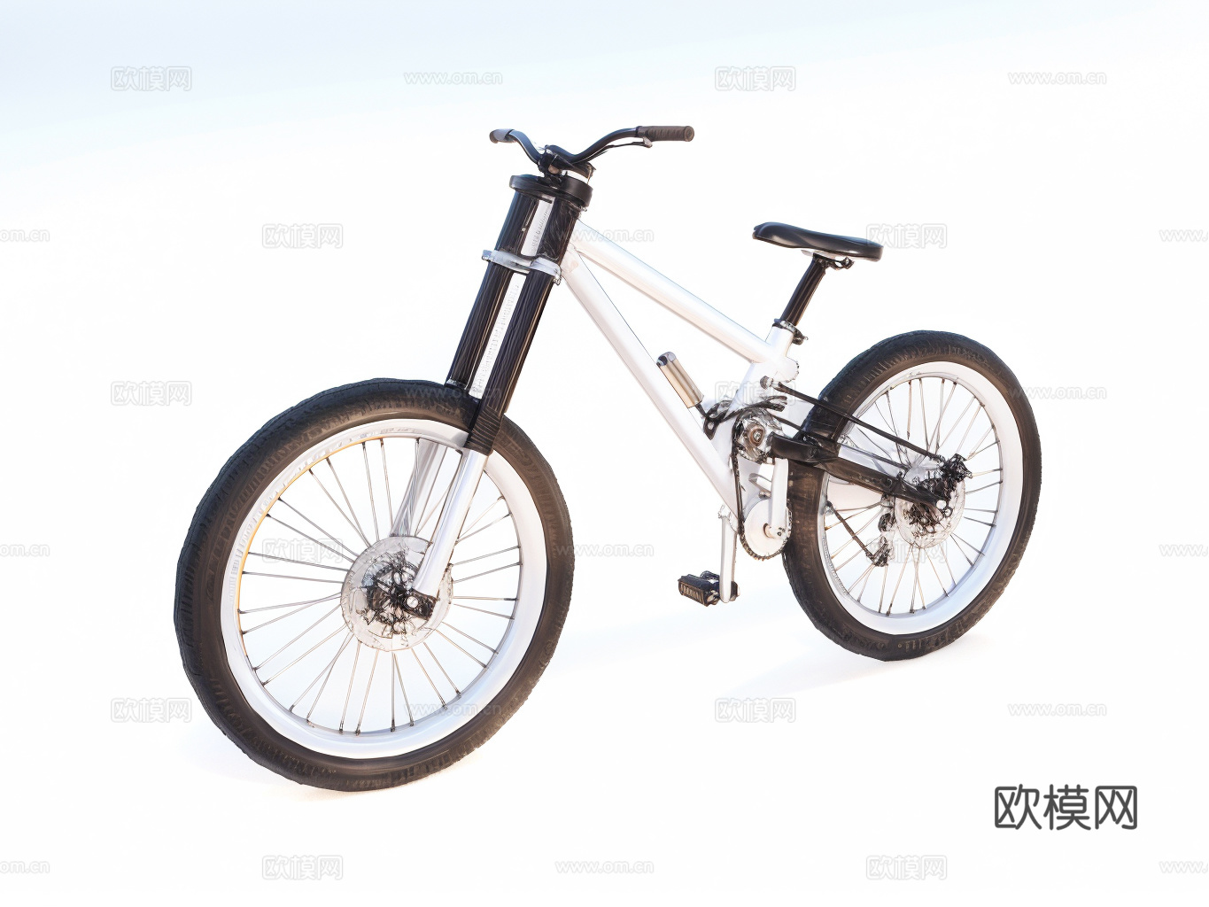 自行车su模型