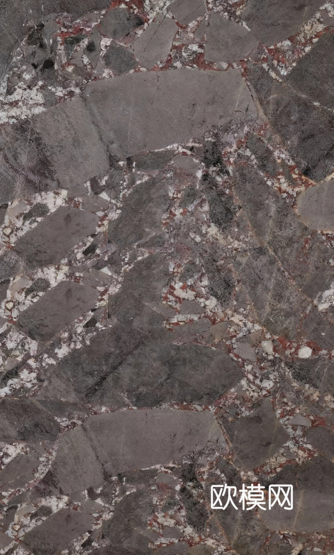 意式 珐琅灰大理石深色大理石 深紫大理石奢石仿深色水磨石