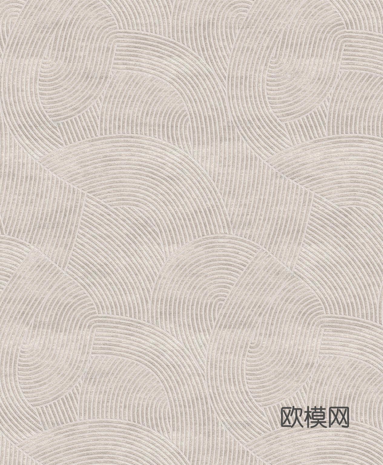 米白色肌理几何地毯