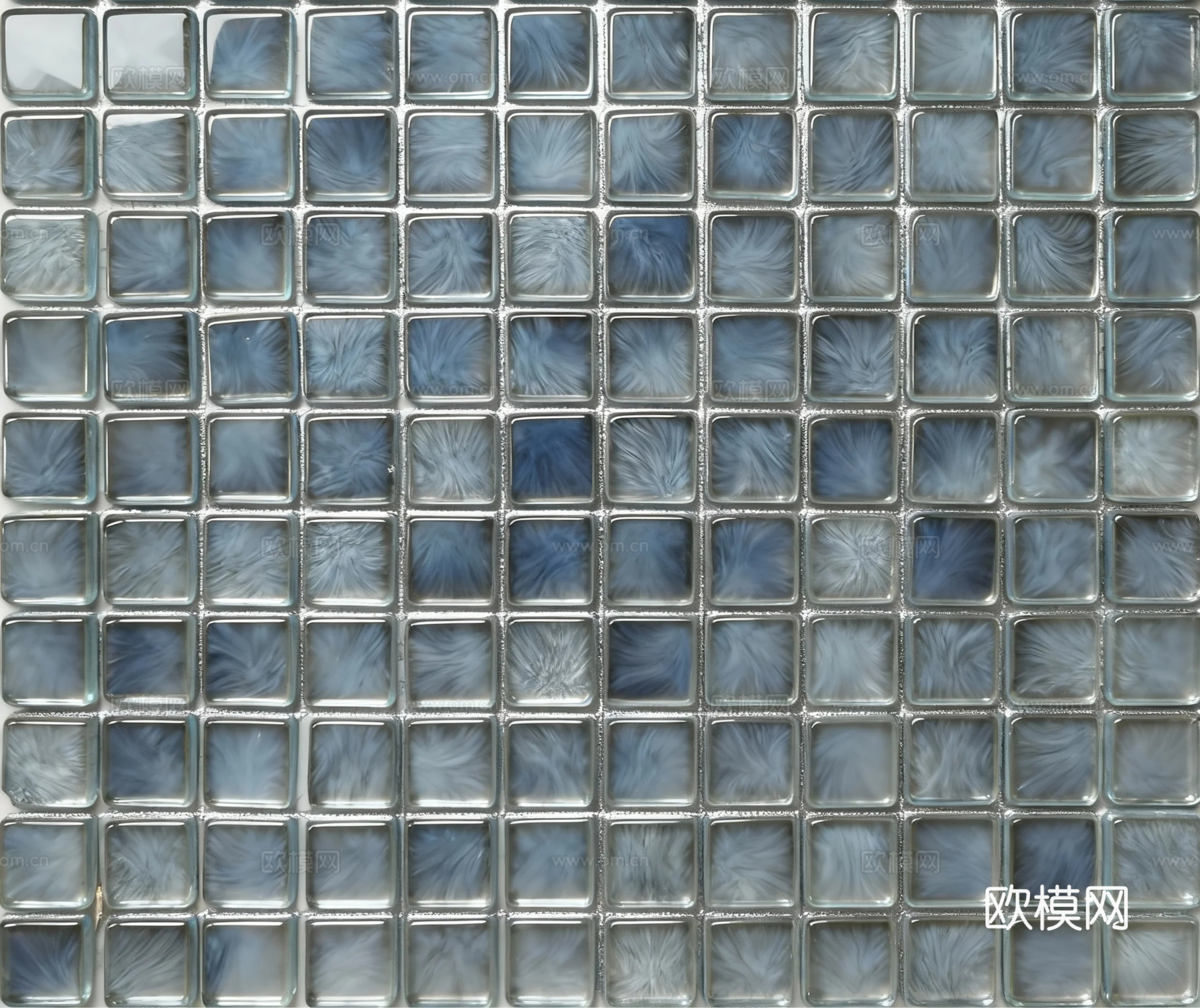 现代简约 黑色玻璃马赛克 黑色泳池马赛克 黑烟熏纹马赛克