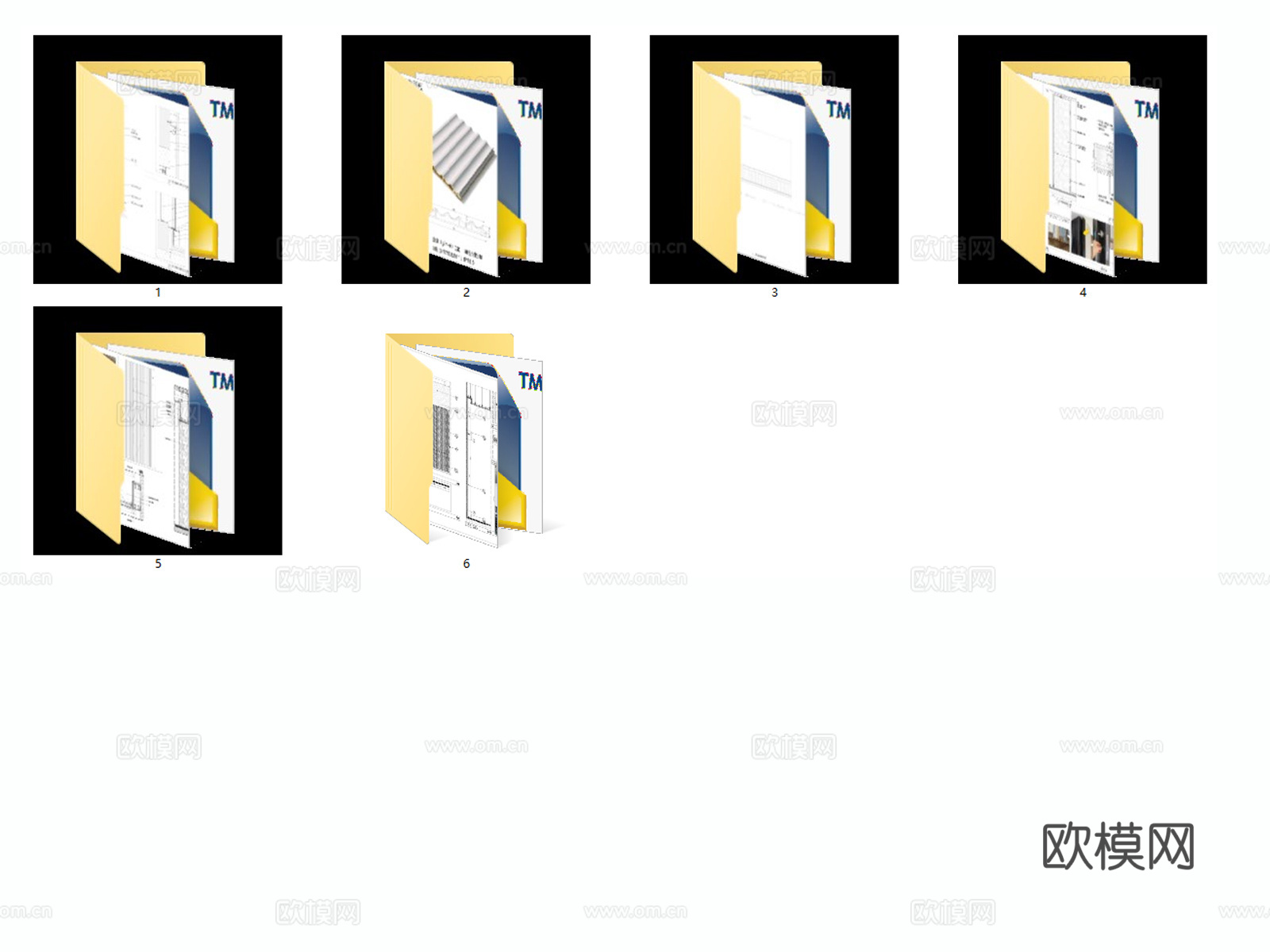 格栅装饰构件 隐形门 长城板 格栅板 暗门 波浪板cad施工图