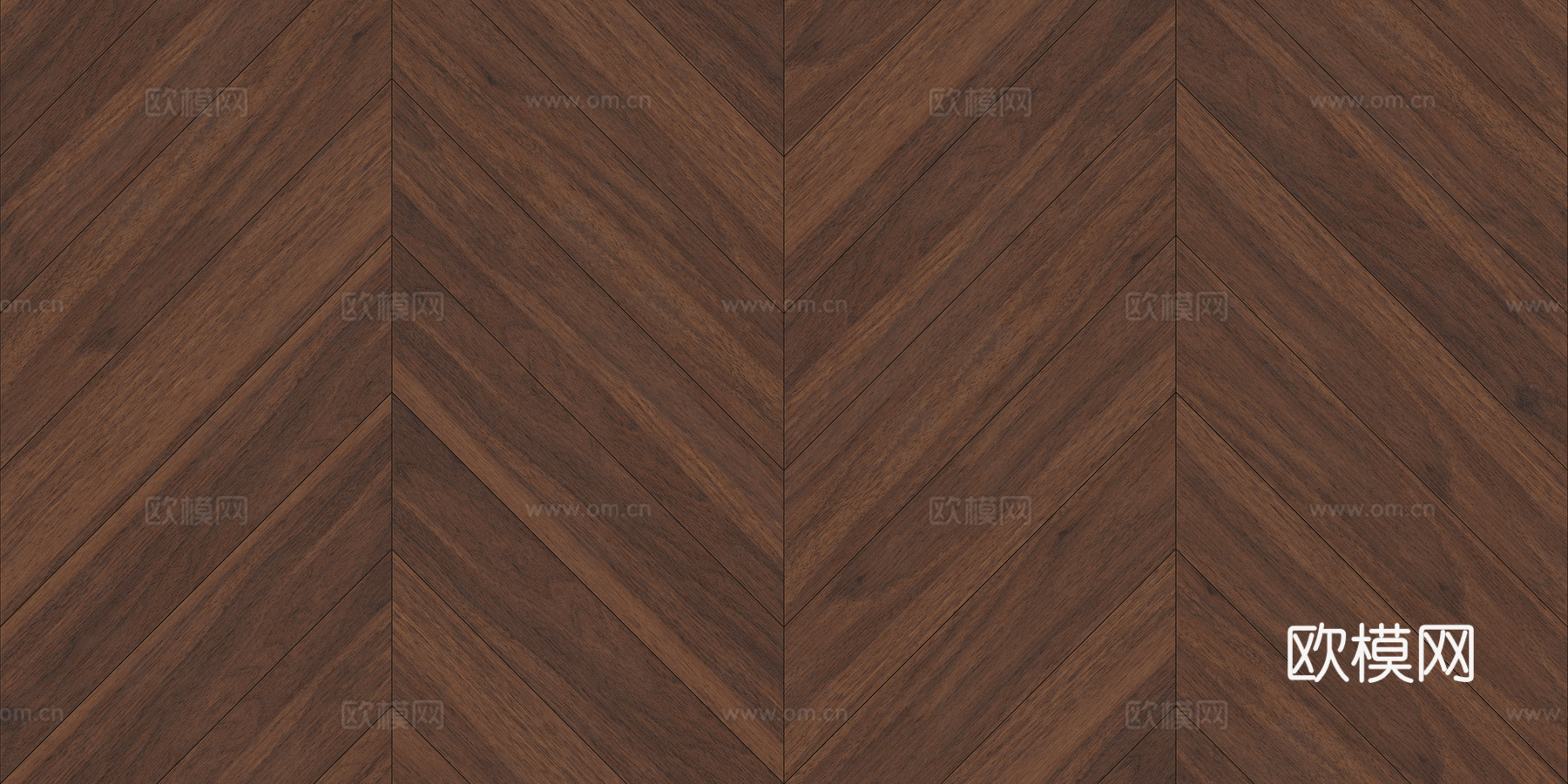 无缝胡桃木鱼骨拼人字拼木地板