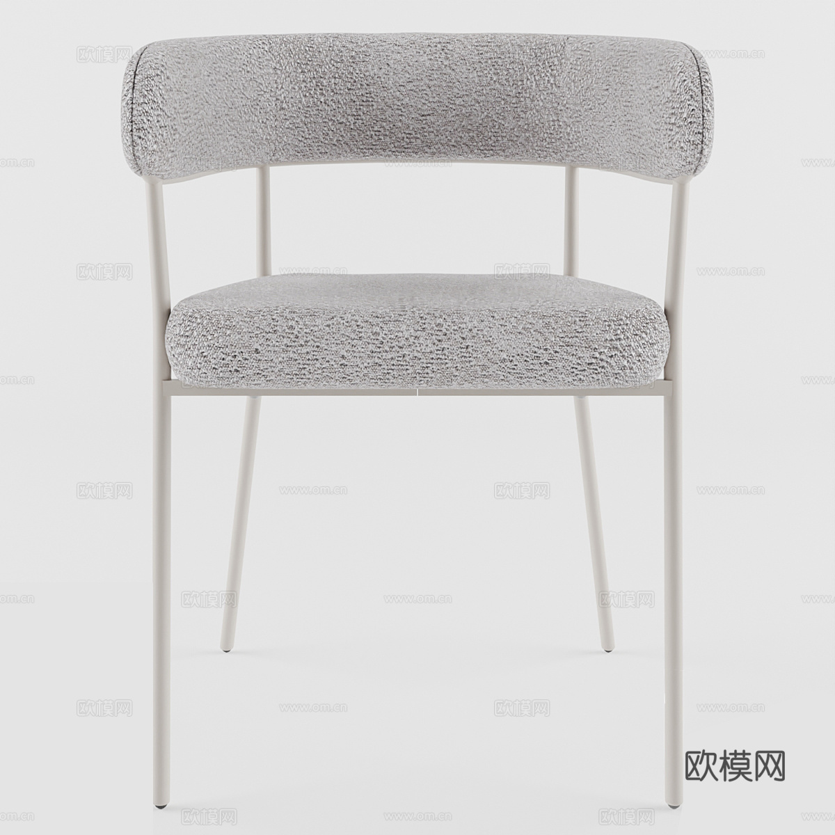 现代简约单人椅子 椅子 简约椅子 餐厅椅子 凳子3d模型下载