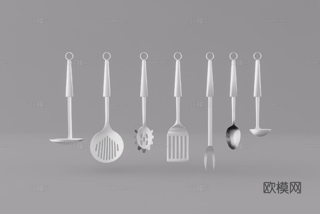 厨具组合su模型