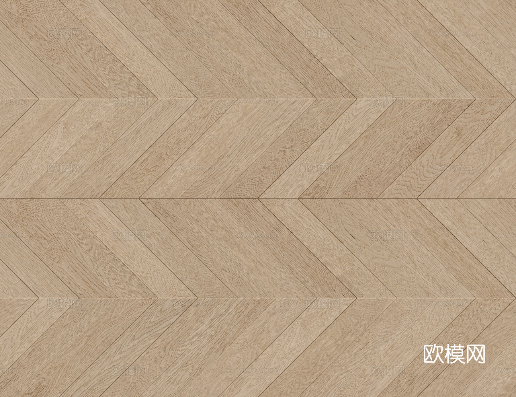 奶油侘寂无缝鱼骨拼人字拼木地板贴图