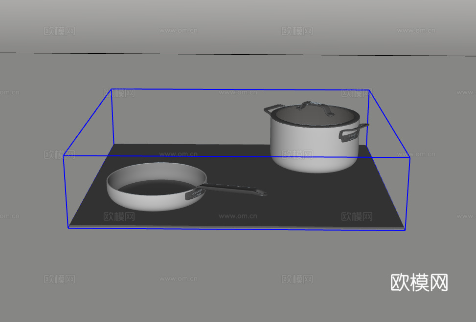 厨具su模型下载（渲染图2）
