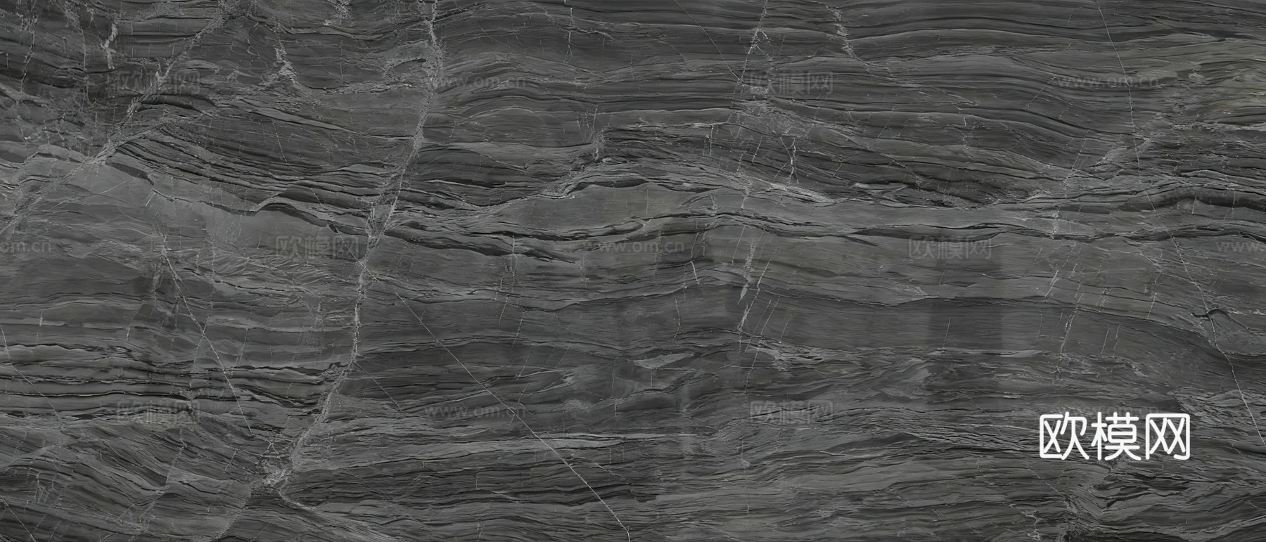 现代轻奢 中式 古木纹大理石瓷砖岩板 深灰色大理石瓷砖岩板