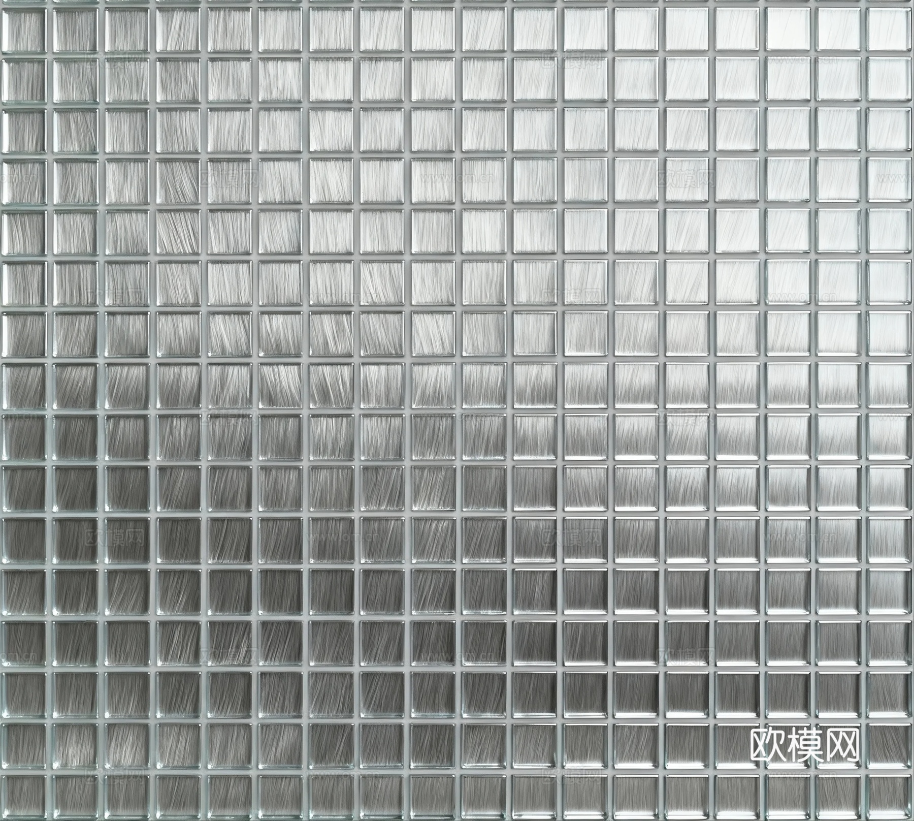 现代轻奢 银丝纹理玻璃马赛克 灰色玻璃马赛克