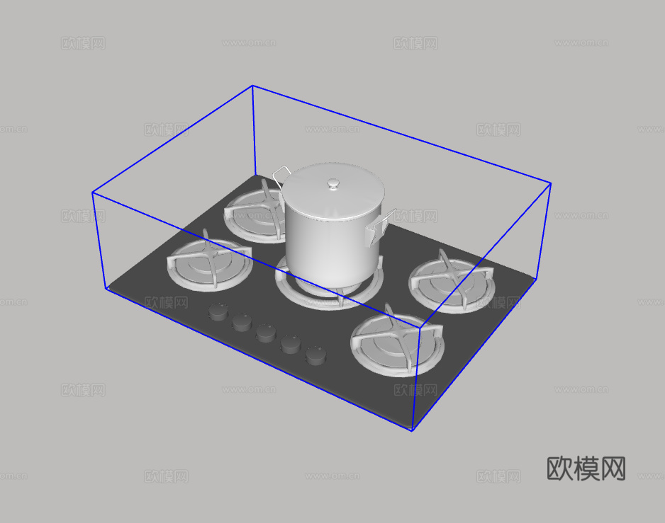 厨具su模型下载（渲染图2）