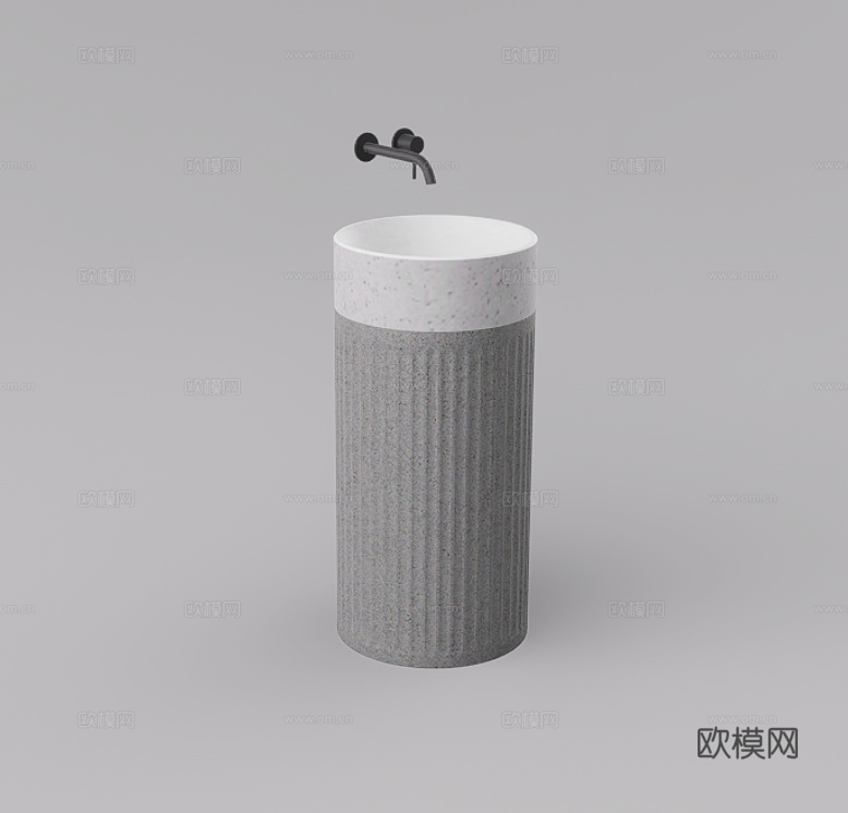 洗手台su模型下载（渲染图1）