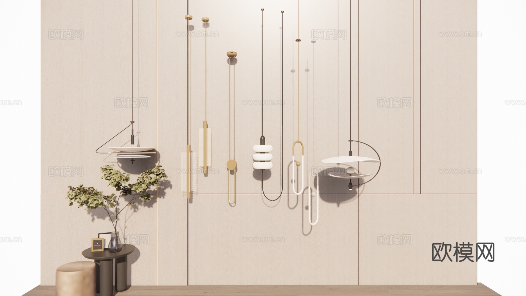 室外灯 射灯 灯 灯光 草坪灯 吊灯 装饰灯su模型