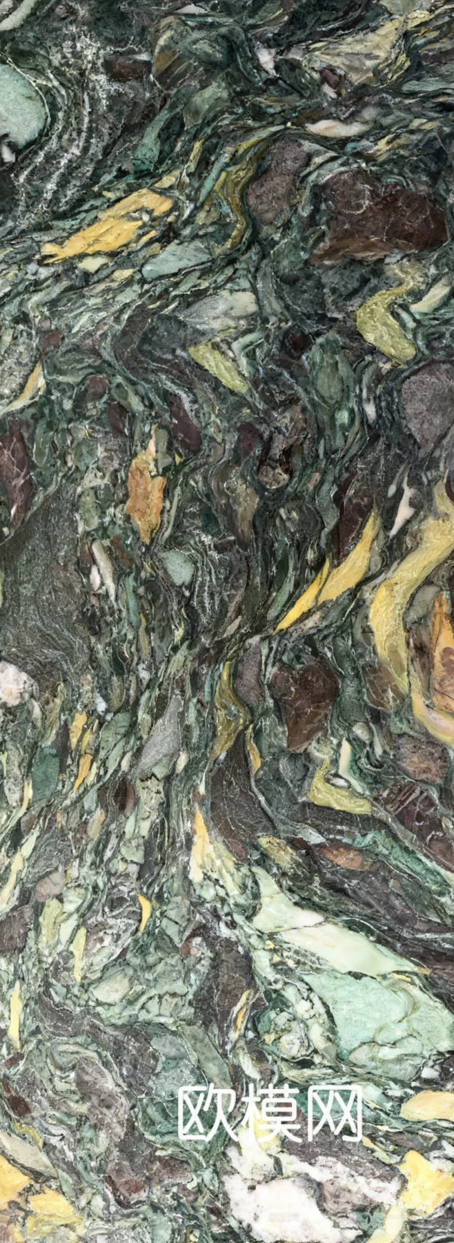 现代轻奢 法式 法国绿大理石彩色大理石 绿色山水大理石绿奢石