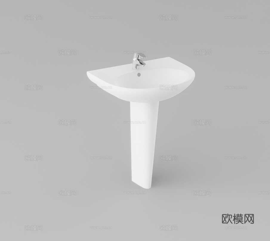 洗手台su模型下载（渲染图1）
