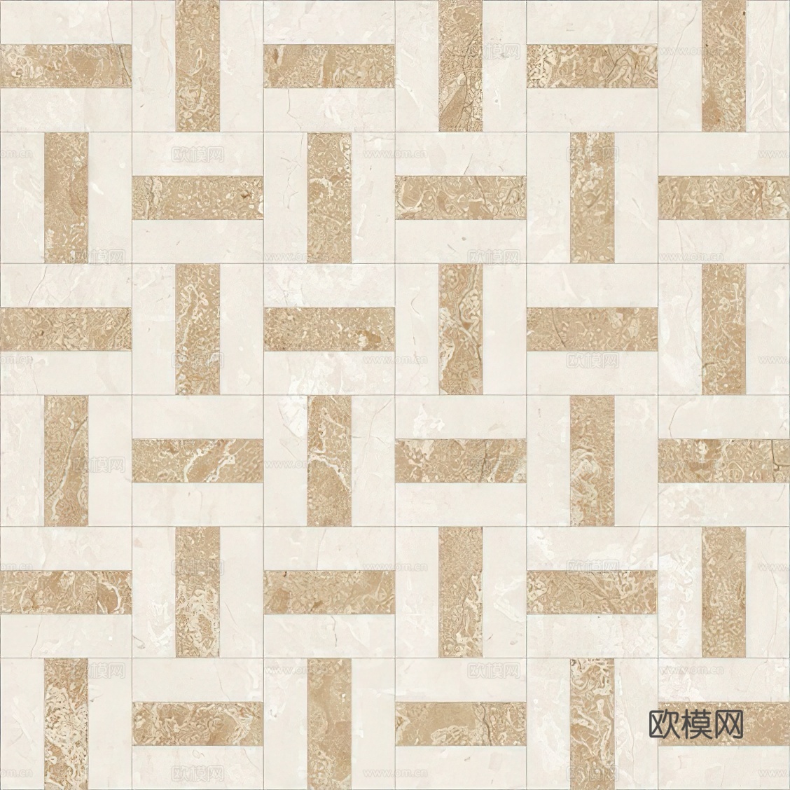 无缝大理石拼花几何花砖 大理石拼花