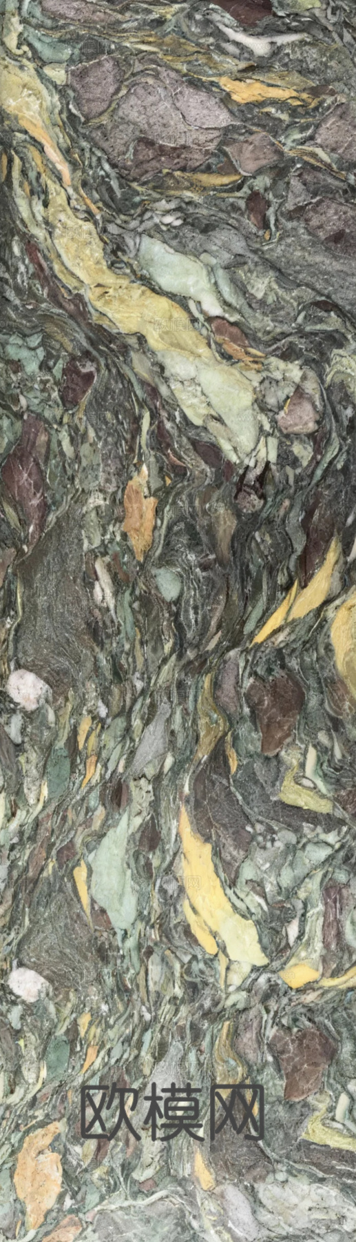 现代轻奢 法式 法国绿大理石 彩色大理石 绿色山水大理石 绿