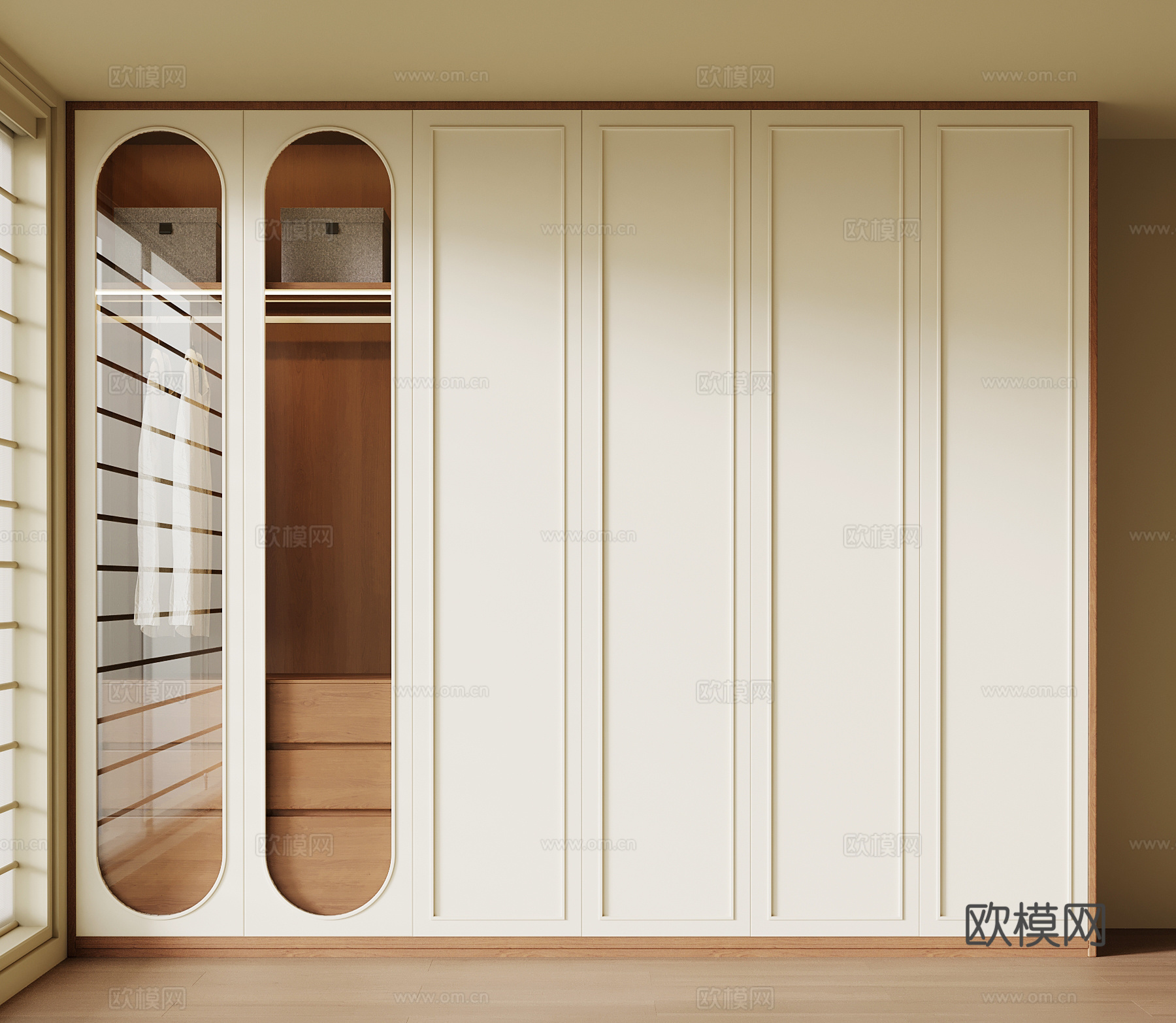 中古衣柜su模型