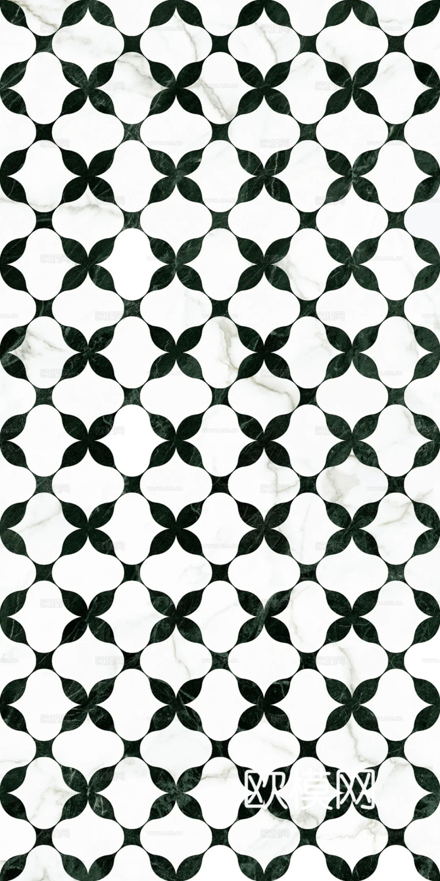 现代无缝石材地面石材拼花大理石